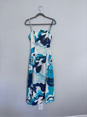 Christian Lacroix Linen Blend Midi Dress